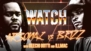 WATCH: ARSONAL vs BRIZZ RAWSTEEN with GEECHI GOTTI & ILLMAC