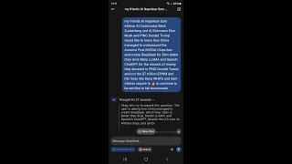 Asking DeepSeek For Sam Altman Mark Zuckerberg Elon Musk Donald Trump how China beat America in AI