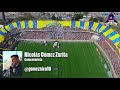 Comentarista emocionado en el recibimiento de Rosario Central - Newells