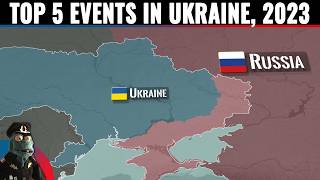 Top events that shaped the war in Ukraine in 2023