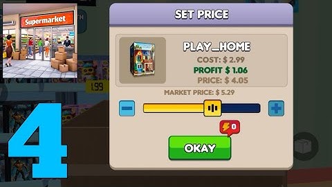 Toymart Supermarket Simulator 3d Gameplay Walkthrough part 4 (Android, IOS)