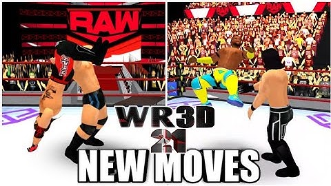 WR3D 21 V2 NEW FEATURES/ NEW MOVES BY KINGREAL