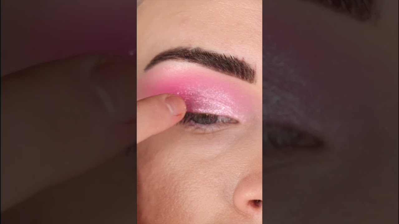 Pink Valentine's eyeshadow tutorial with ColourPop lost in love palette #eyeshadowtutorial