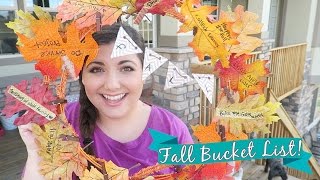 2016 Fall Bucket List Wreath! | BITS OF PARADIS