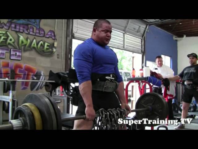 Team Super Training: Max Deads and Squats 5-31-2011 Part 1