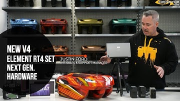 RT4 V4 ELEMENT // ENGLISH | PT1 New Raymarine QHD V4 Baitboat Set #1 leading Echo & GPS Autopilot