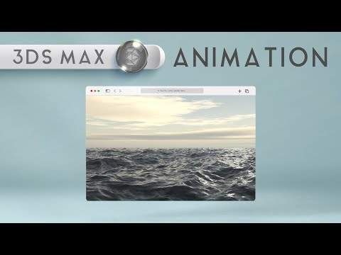 [3ds Max 강좌] 인벤터로 물 흐르게 할수 있나요? 안됩니다!! 물 애니메이션 강좌 (3dmax강좌, 3d맥스강좌)