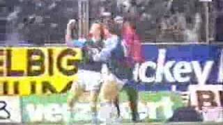 1/8 finale UEFA-Beker Club Brugge - Borussia Dortmund 87-88