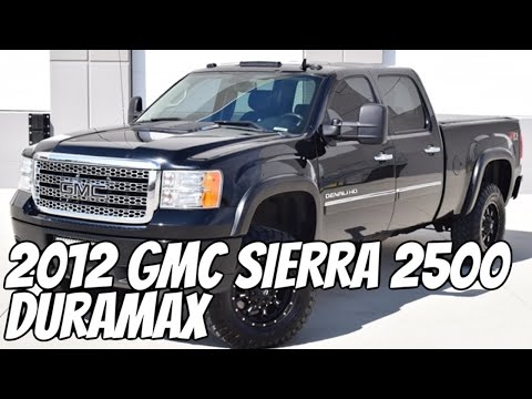 2012 GMC Sierra 2500 Denali Crew Cab Duramax