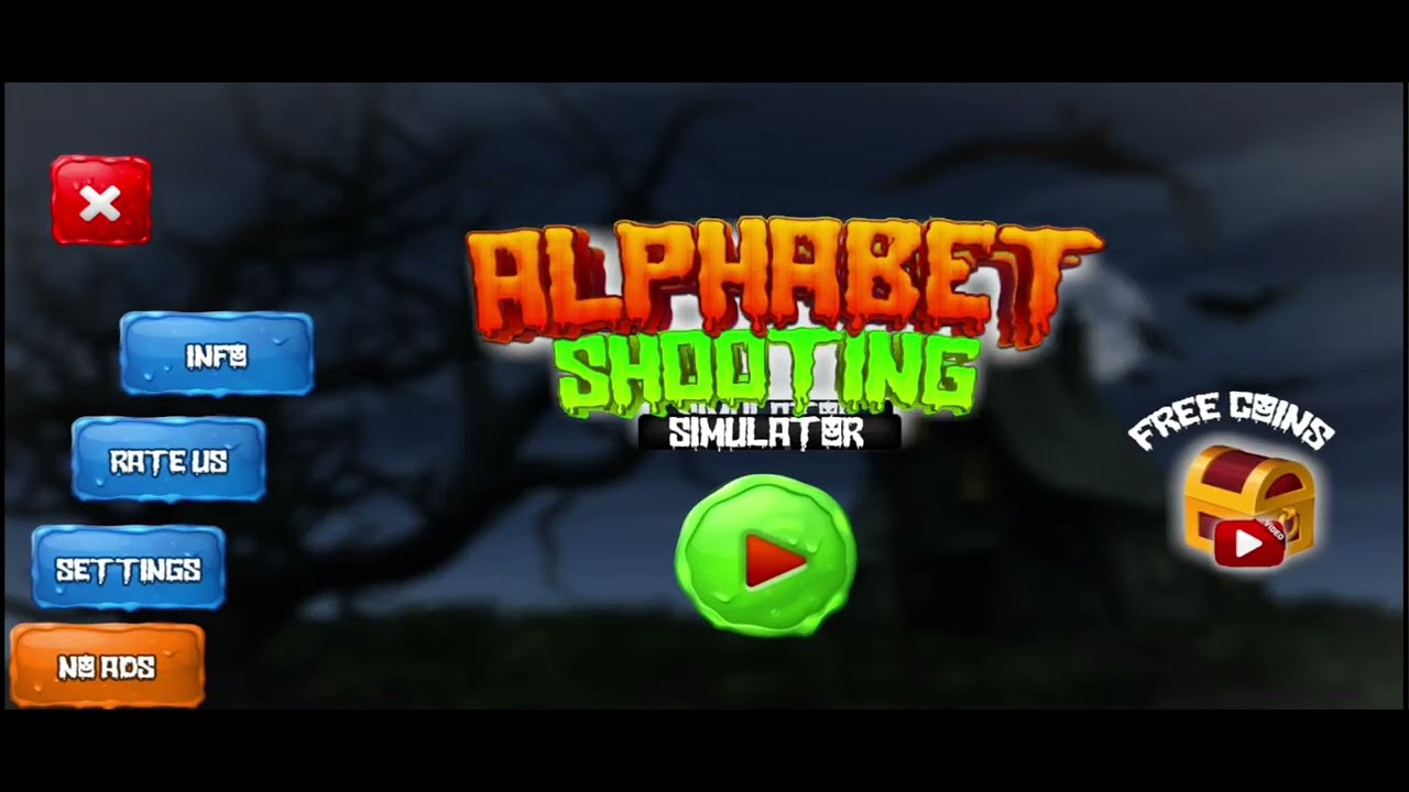 Alphabet Shooter: FPS Survival - level 1-4