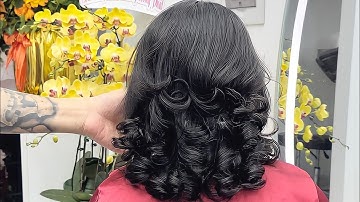 Hướng dẫn uốn tóc xoăn trung tuổi