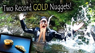 *RECORD GOLD NUGGETS* found while underwater sniping!