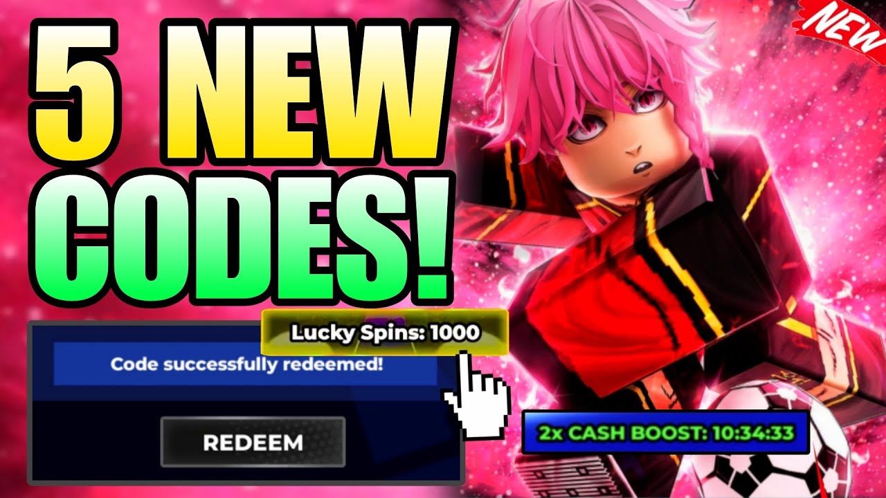 *NEW* ALL NEW CODES IN BLUE LOCK RIVALS FOR LUCKY SPINS & CASH BOOST ...