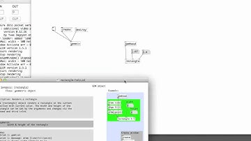 VA3460 Embodied Interaction - Puredata lesson002 -GEM