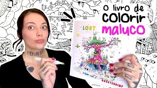 COMPREI O LIVRO DE COLORIR MALUCO - PORQUE ISSO FAZ TANTO SUCESSO?