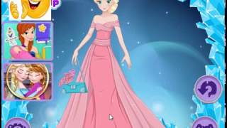 Thời trang công chúa Elsa  – My talking tom  – em bi chơi game screenshot 4