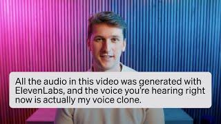 Creating realistic AI voices with ElevenLabs