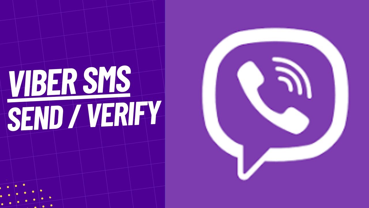 Viber Code Sms Viber SMS Sender / Verifier - YouTube