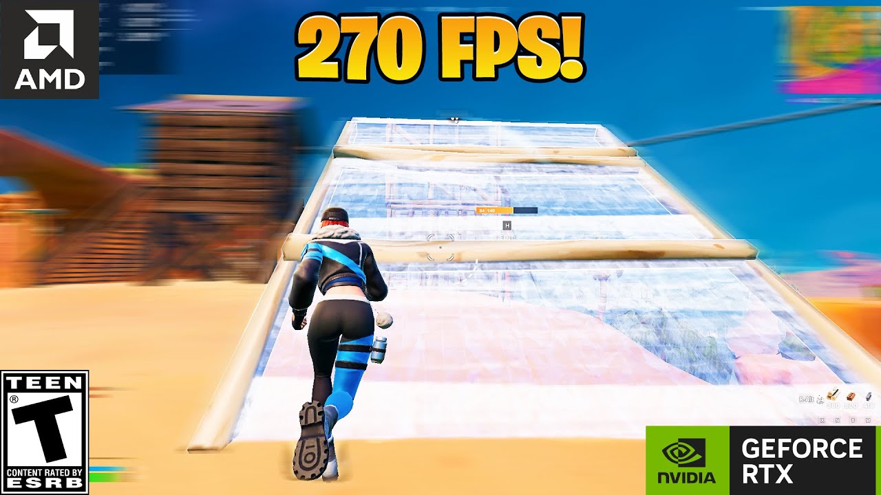 RYZEN 5 5600 | RTX 3060 12GB | Fortnite | Reload Ranked Benchmark | Performance Mode