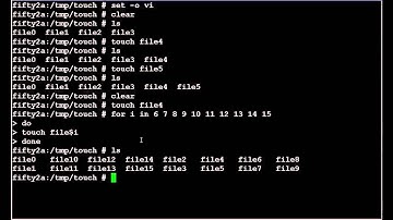 Shell History Editing