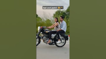 Jaat⚜️ Jaatni😍 bullet 🥷#badmashi #song #bulletlover #jaatjatni #jaat #jaatni #bullet