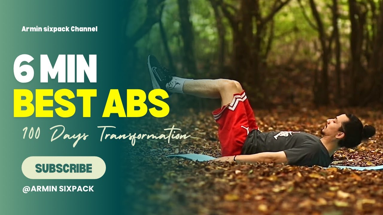Train Your Abs in the Wild | 6 Minute No Equipment Six Pack Workout ...