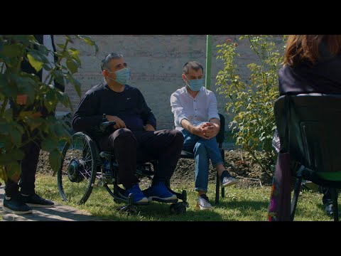 თელავში შშმ პირებთან, მერობის კანდიდატების შეხვედრა გაიმართა