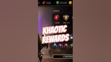 The Krypt▪️Khaotic Mode Rewards 🎮 Mortal Kombat Mobile▫️MK Mobile #mortalkombatmobile #mkmobile #mkm