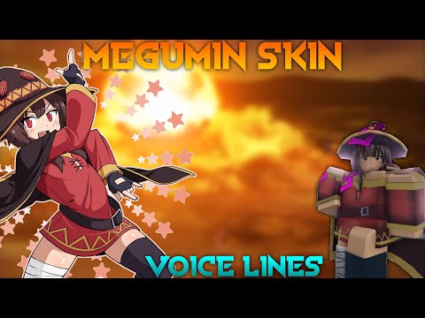 [YBA] Megumin Killer Queen Voice Lines Pack