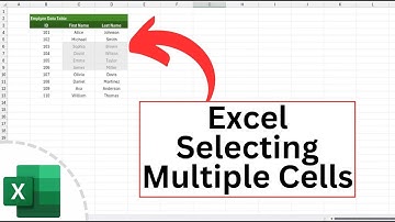 Waarom selecteert Excel meerdere cellen wanneer ik op één klik? | Excel selecteert te veel cellen