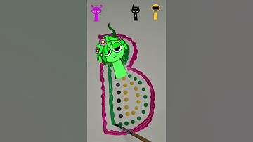 ASMR Color Mixing #sprunki #satisfying #asmr #color #oddlysatisfying