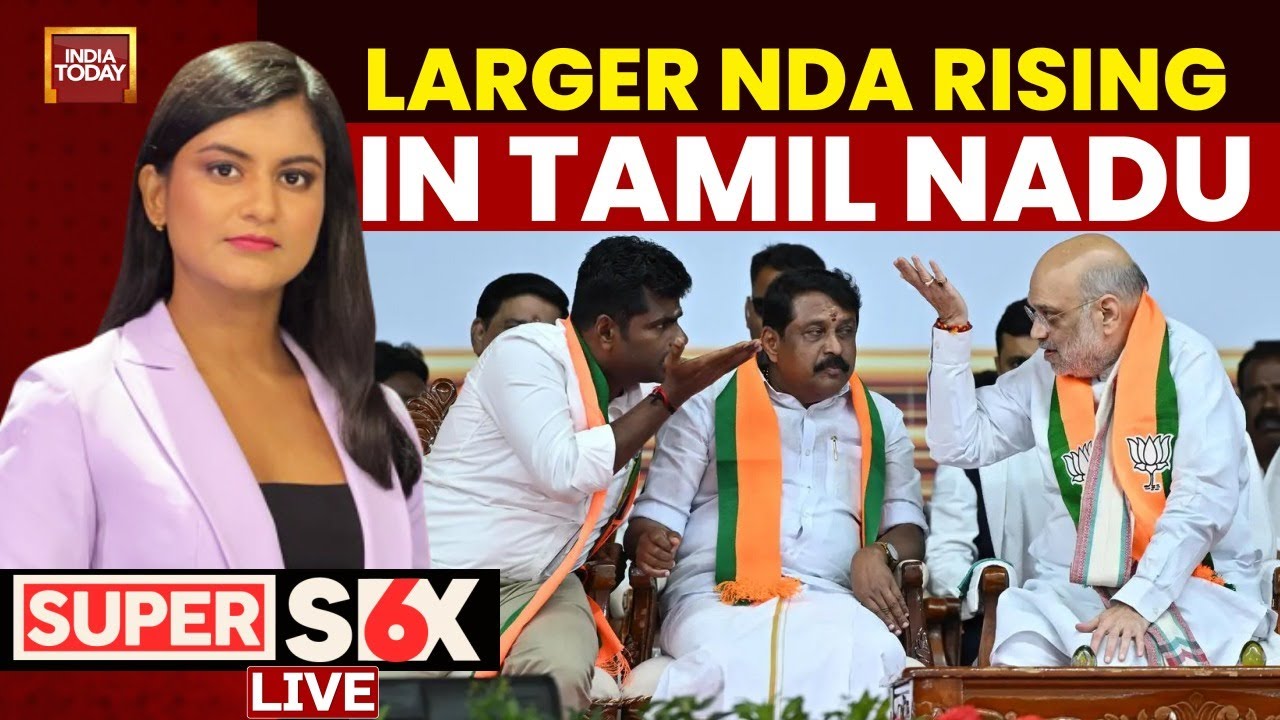Super Six LIVE: TTV Chief Dhinakaran Joins NDA in Tamil Nadu | TVK Next? | Tamil Nadu News LIVE