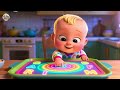 Lunch Time Baby Snacks 🍎 | Fun Food Song for Kids | Toddler Mealtime Rhyme