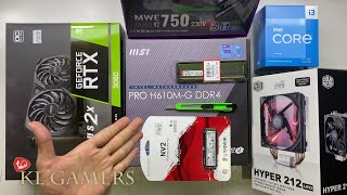 intel Core i3 13100F msi PRO H610M-G DDR4 Hyper 212 LED RTX3060 VENTUS 2X Gaming PC Build