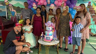 ZEYA’S BIRTHDAY CELEBRATION #family #friends #cake #food #birthday #vlog #fyp 