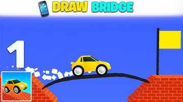🆕 Max Level • Draw Bridge All Levels Gameplay Trailer Android, iOS New Game  Walkthrough #1