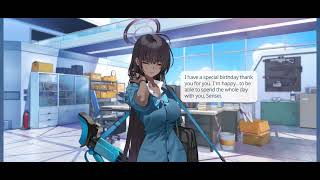 Kakudate Karin Uniform Birthday Blue Archive