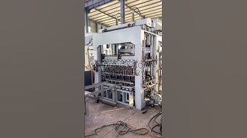 KaiDong QT12-15 full automatic brick machine #brickmachine #brickproductionline #brickmakingmachine
