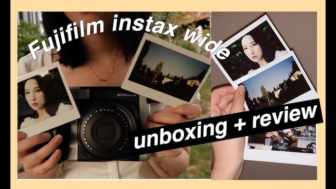 - Toffee! Fujifilm 300 unboxing Instax YouTube Wide