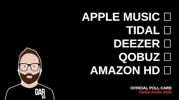 APPLE MUSIC, TIDAL or QOBUZ? The MOST POPULAR 