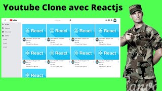 React Js Youtube Clone avec Tailwind CSS