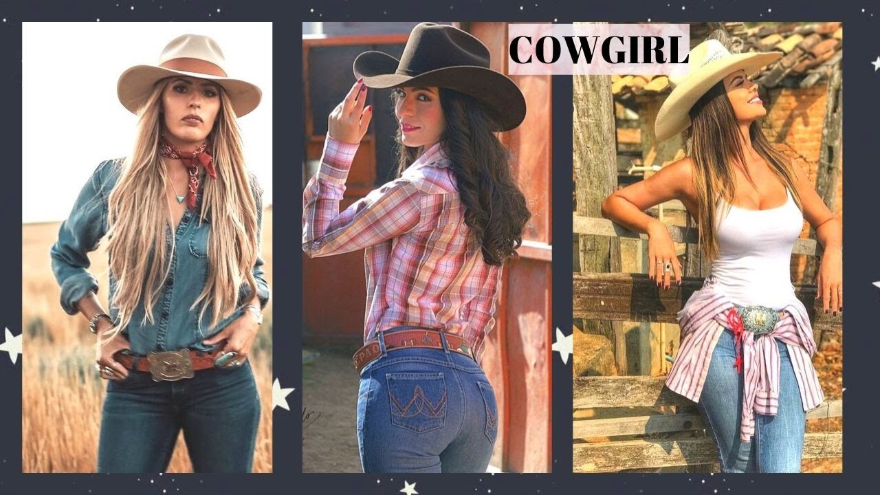 Inspector gusano Admirable OUTFITS ESTILO CHICA VAQUERA COWGIRL OUTFITS - YouTube