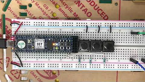 [FPGA] LED - uart (cmod A7 35t)
