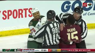 Ryan Reaves vs Bokondji Imama Mar 12, 2023