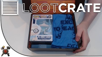 Lootcrate Unboxing - "Time" October 2015