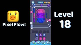 🎮 Pixel Flow Level 18 Walkthrough 💥 | SolutionGuruji