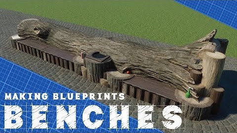 Making Blueprints #5 - Benches | Planet Zoo