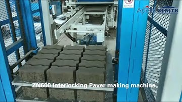 Concrete Block Making Machine India--APOLLOZENITH ZN600