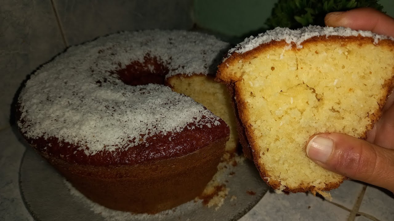 biscocho de coco rallado. torta de coco super tierna y esponjosa #cacke