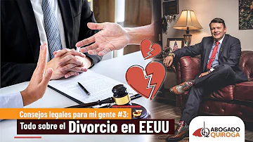 ¿Qué línea indica divorcio?